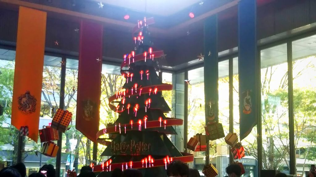 東京駅のクリスマスツリー