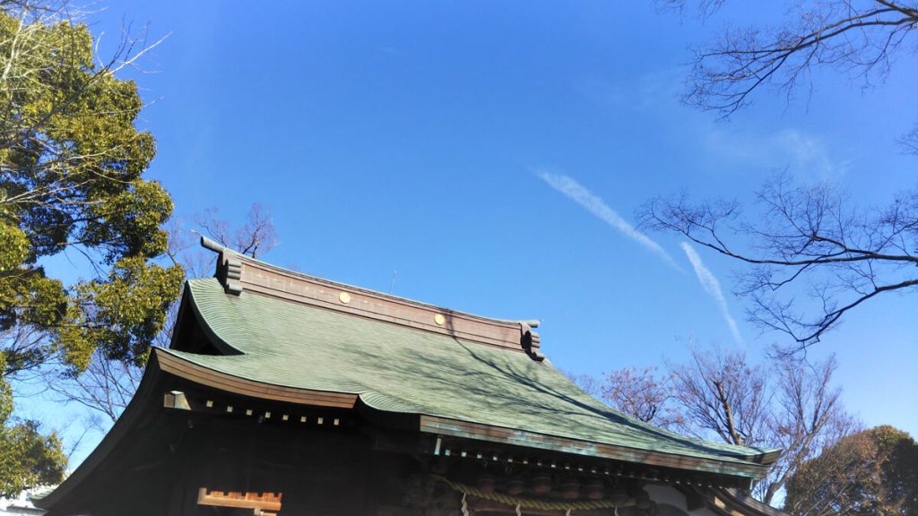 松戸神社で初詣